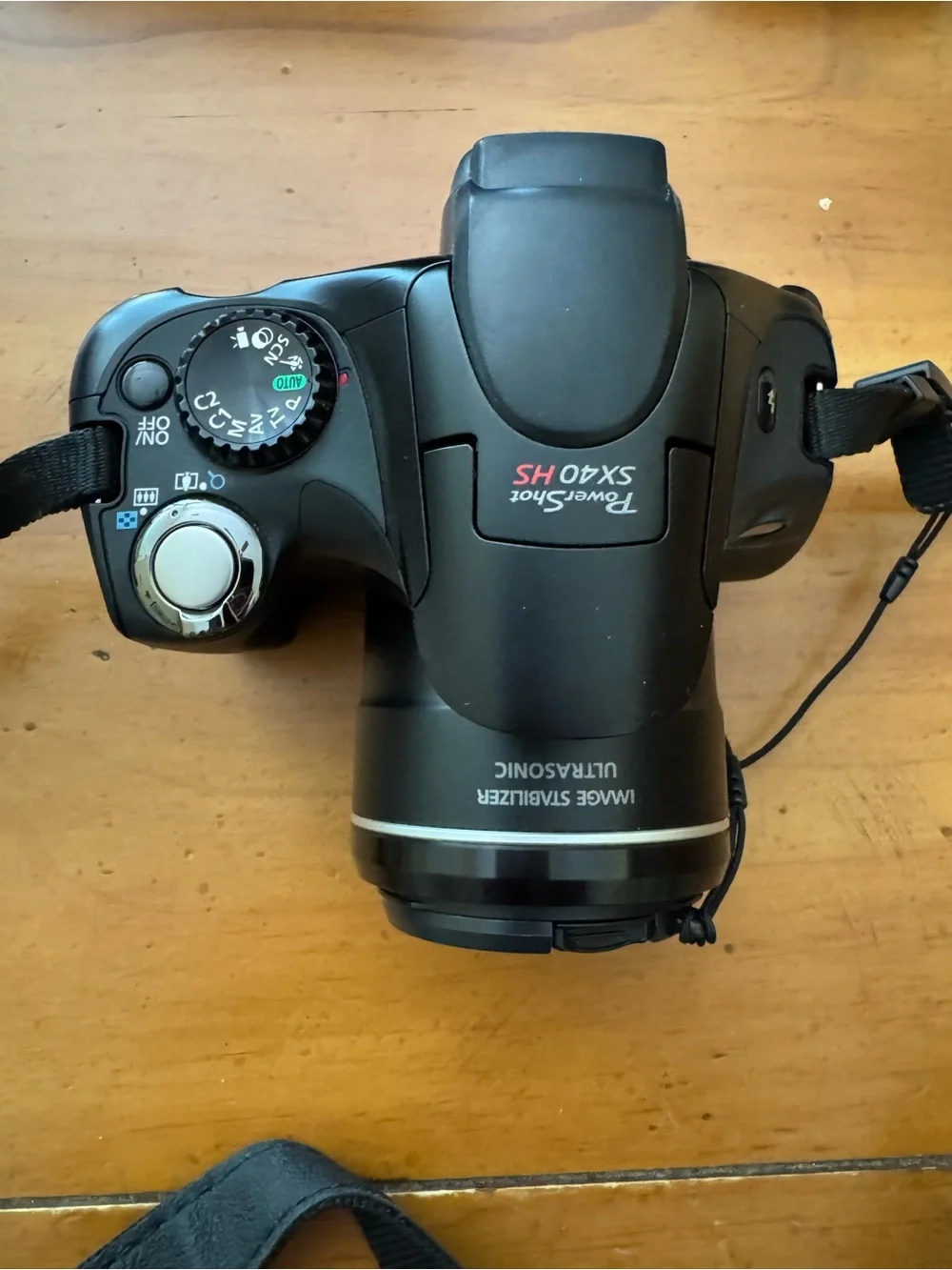 Canon Black PowerShot SX40 HS Bridge Camera
